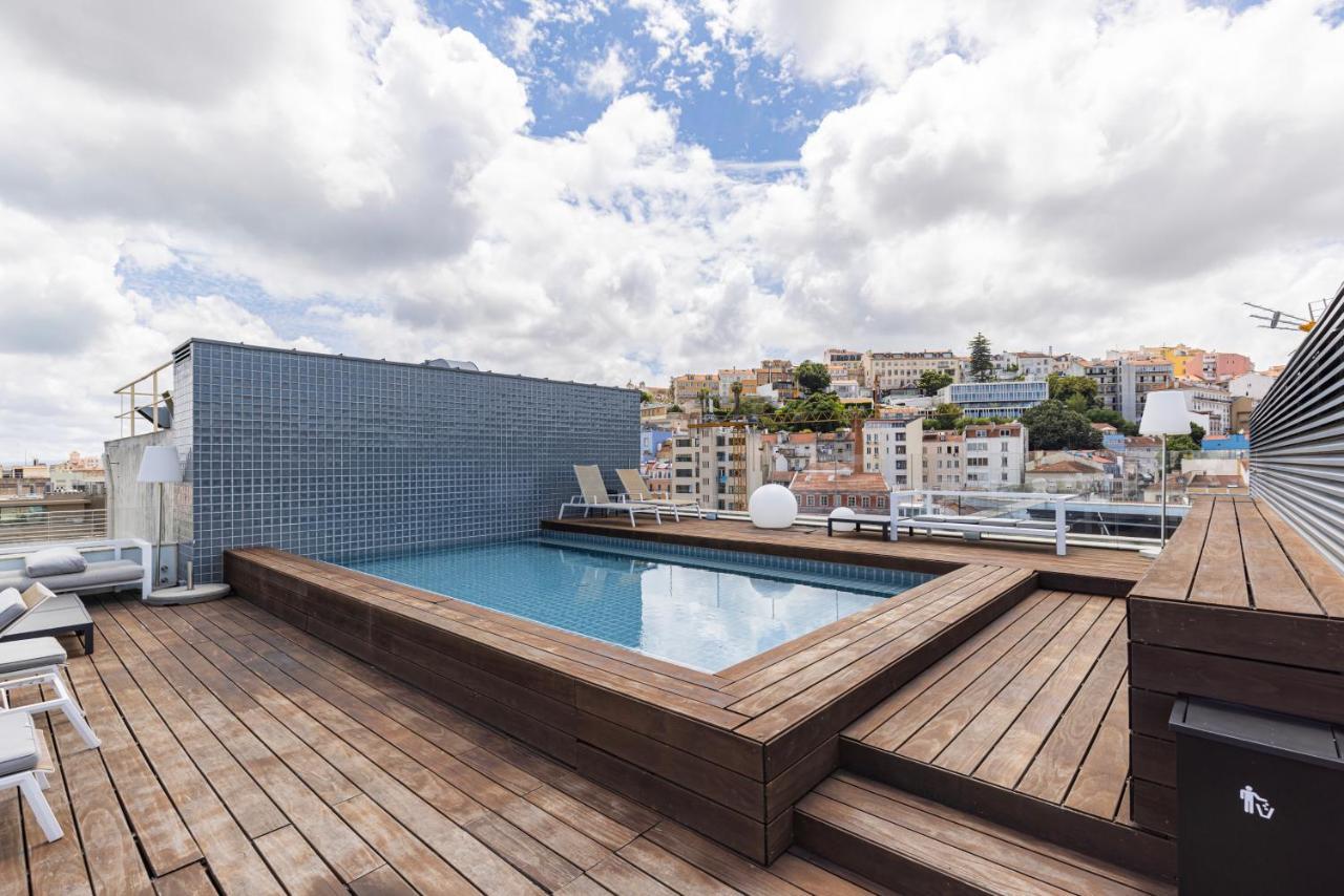 Liberdade Elegance W/Rooftop Pool By Lovelystay Lisboa المظهر الخارجي الصورة