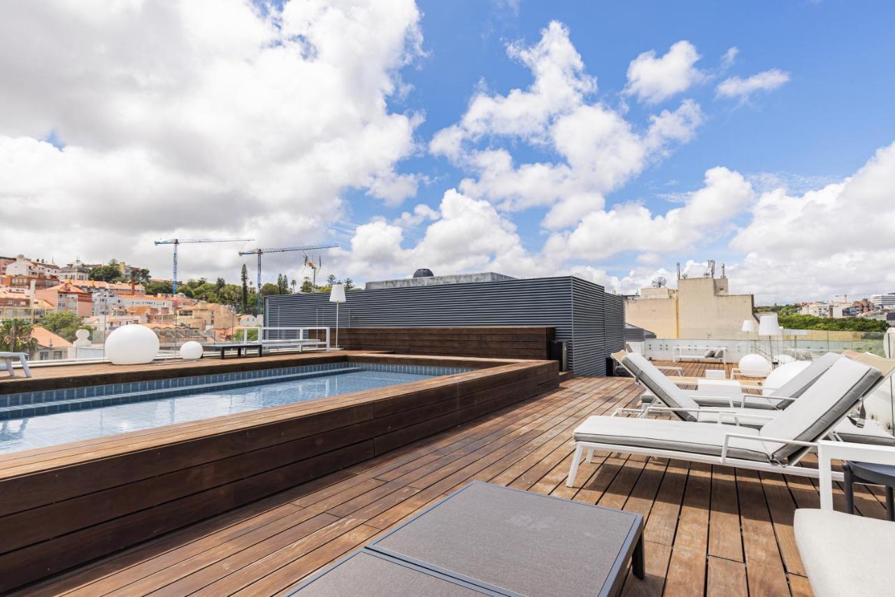 Liberdade Elegance W/Rooftop Pool By Lovelystay Lisboa المظهر الخارجي الصورة